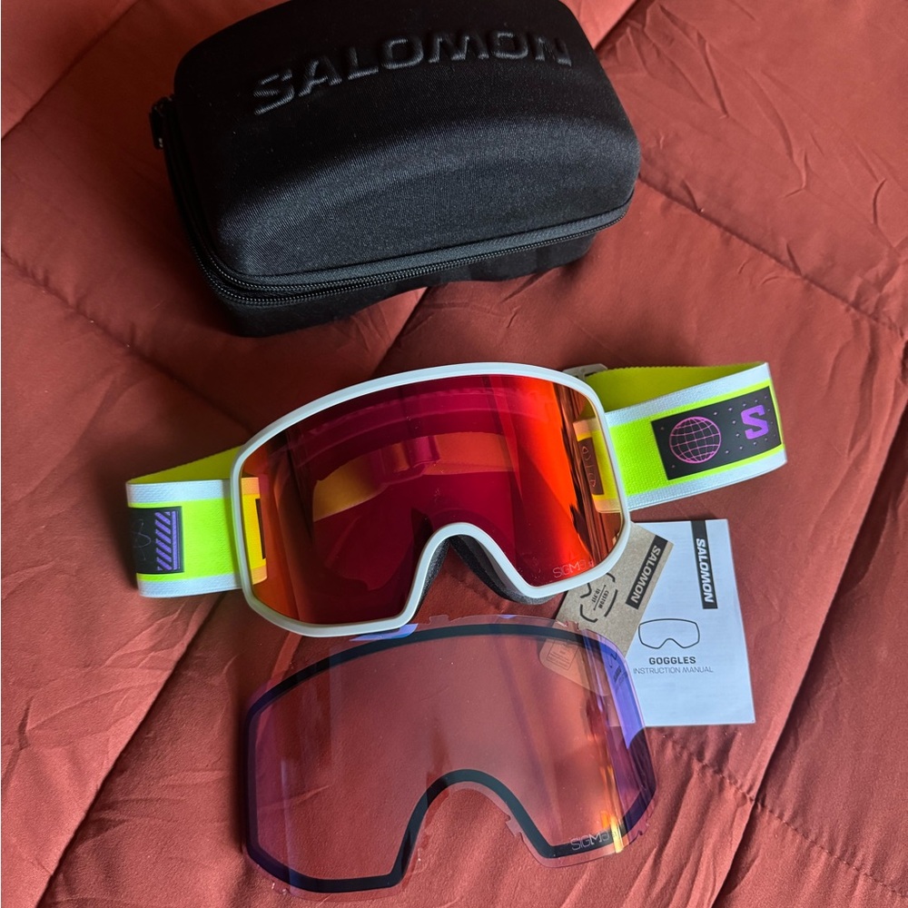 Salomon Sentry Pro ski goggles snowboarding goggles Salomon goggles